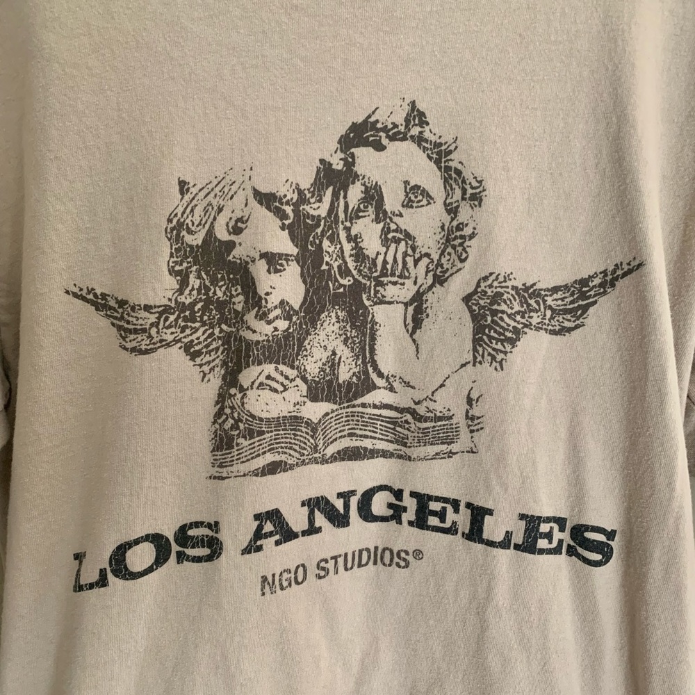 NGO Studios spirit of LA Tee Beige